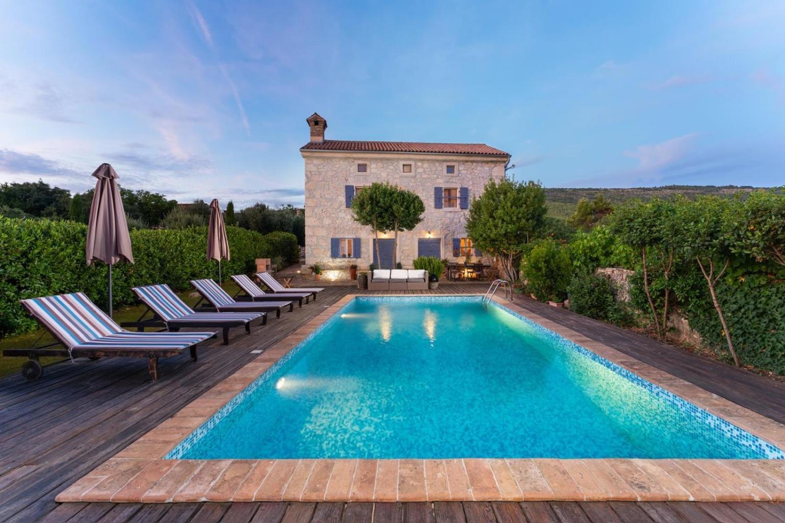Villa Lauriana Diminići Exterior foto